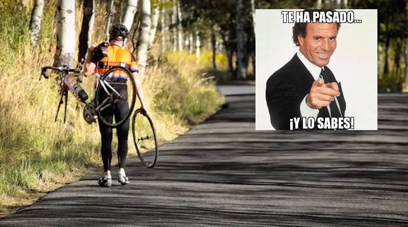 Duros momentos de un triatleta que podrían convertirse en un meme